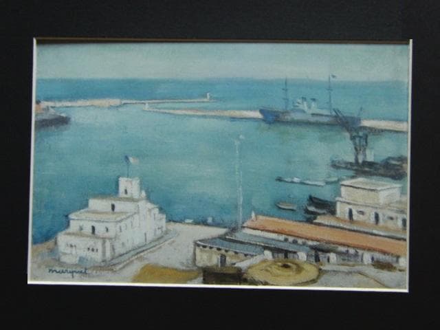  Marquet、アルベール・マルケ、Le Port d’Alger