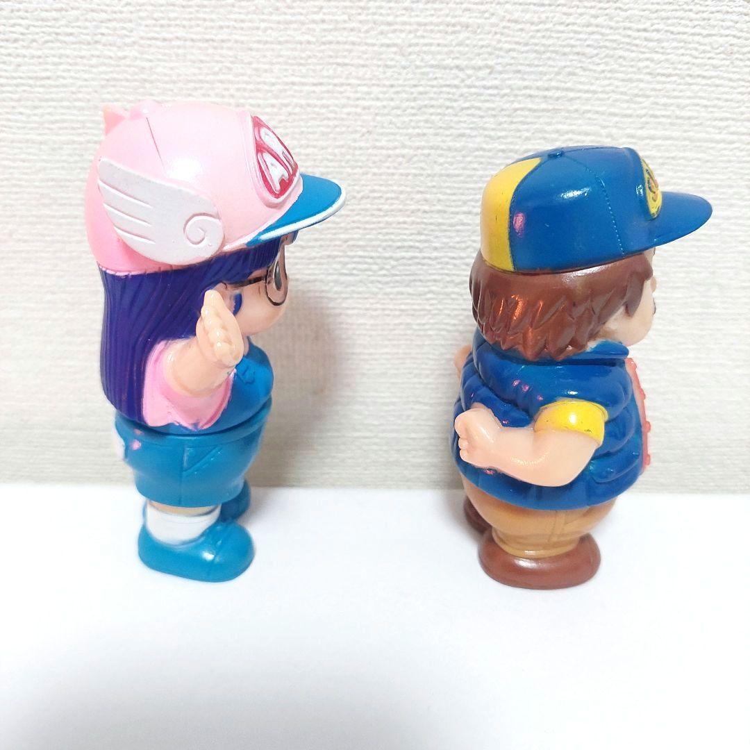 アラレちゃん 則巻千兵衛 ソフビ2体セット