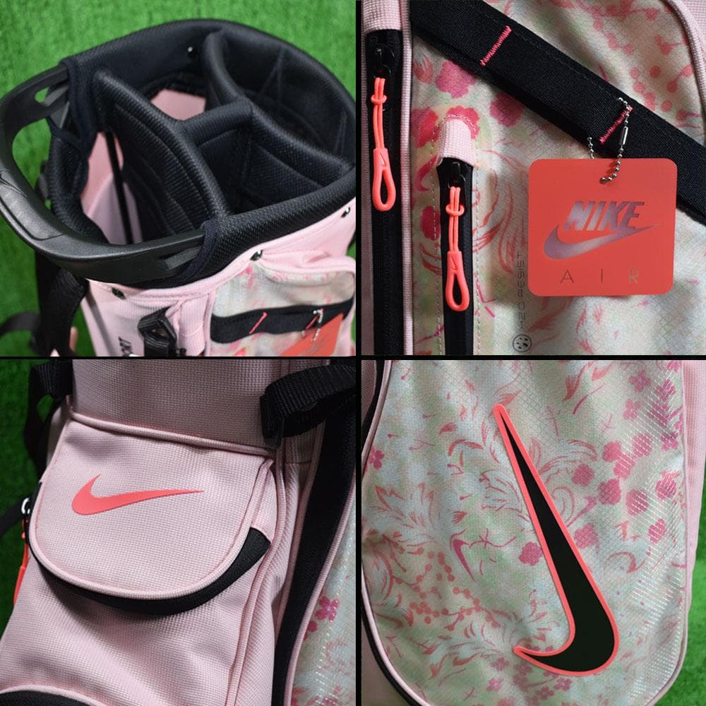 NIKE GOLF/ナイキ スタンド式 軽量キャディバッグ９型（ピンク）新品！