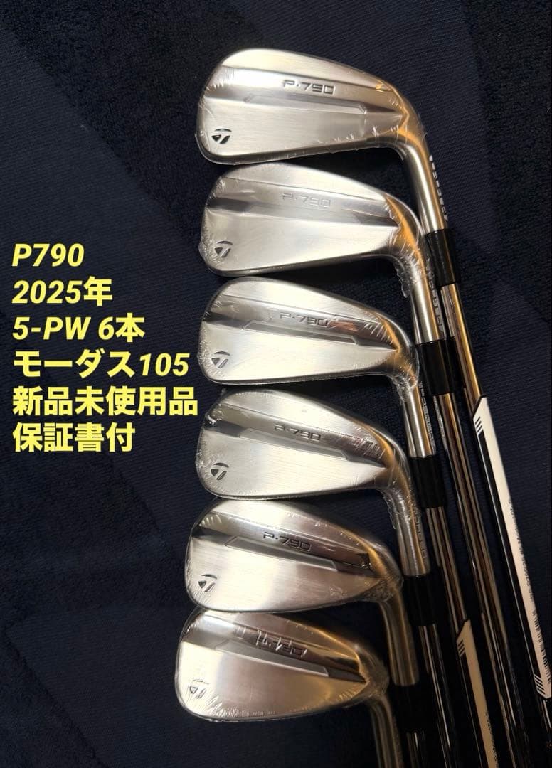 P790 2025年モデル 5-P 6本セット モーダス105 s