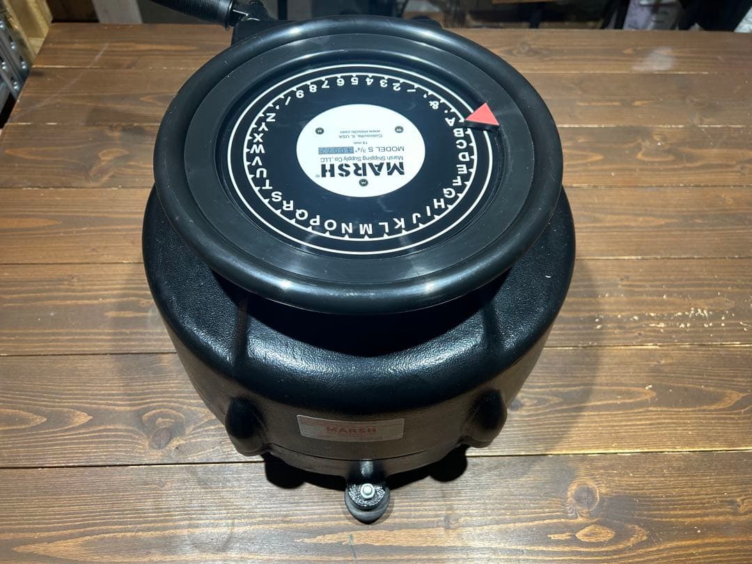 MARSH社製 ステンシルマシン 3/4インチ ブラック 美品 世田谷ベース