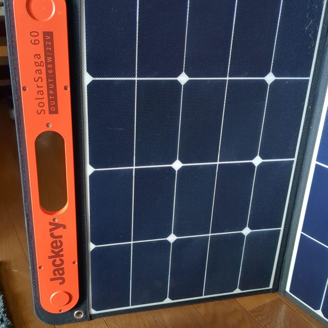 Jackery発電機　 SolarSaga 60PSEマークあり