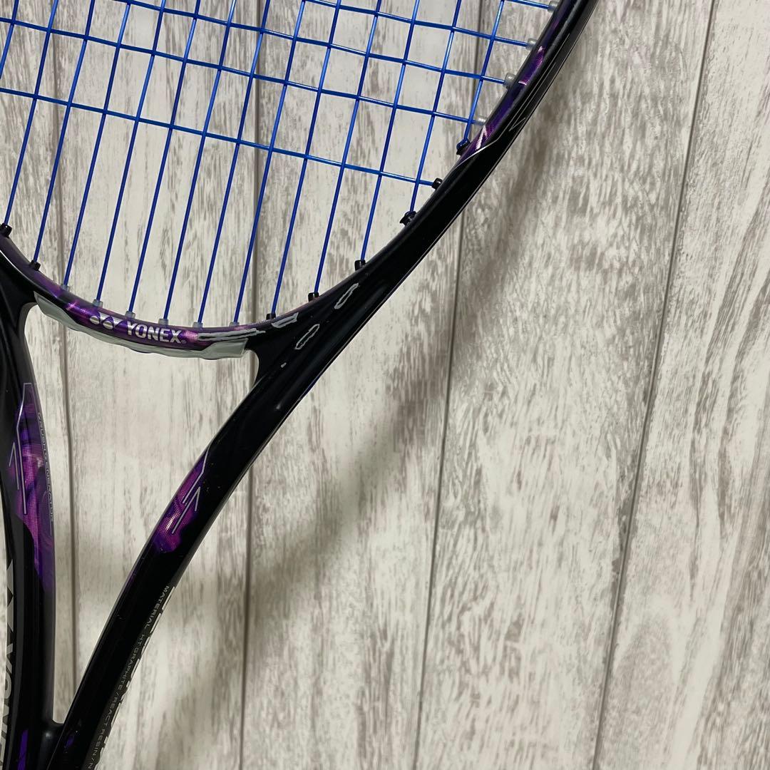 【廃色】ヨネックス ジオブレイク80s UL1 ソフトテニス ブラック パープル