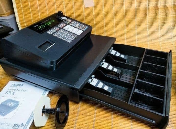カシオレジスター　17CR　簡単便利特殊　送料込　996126