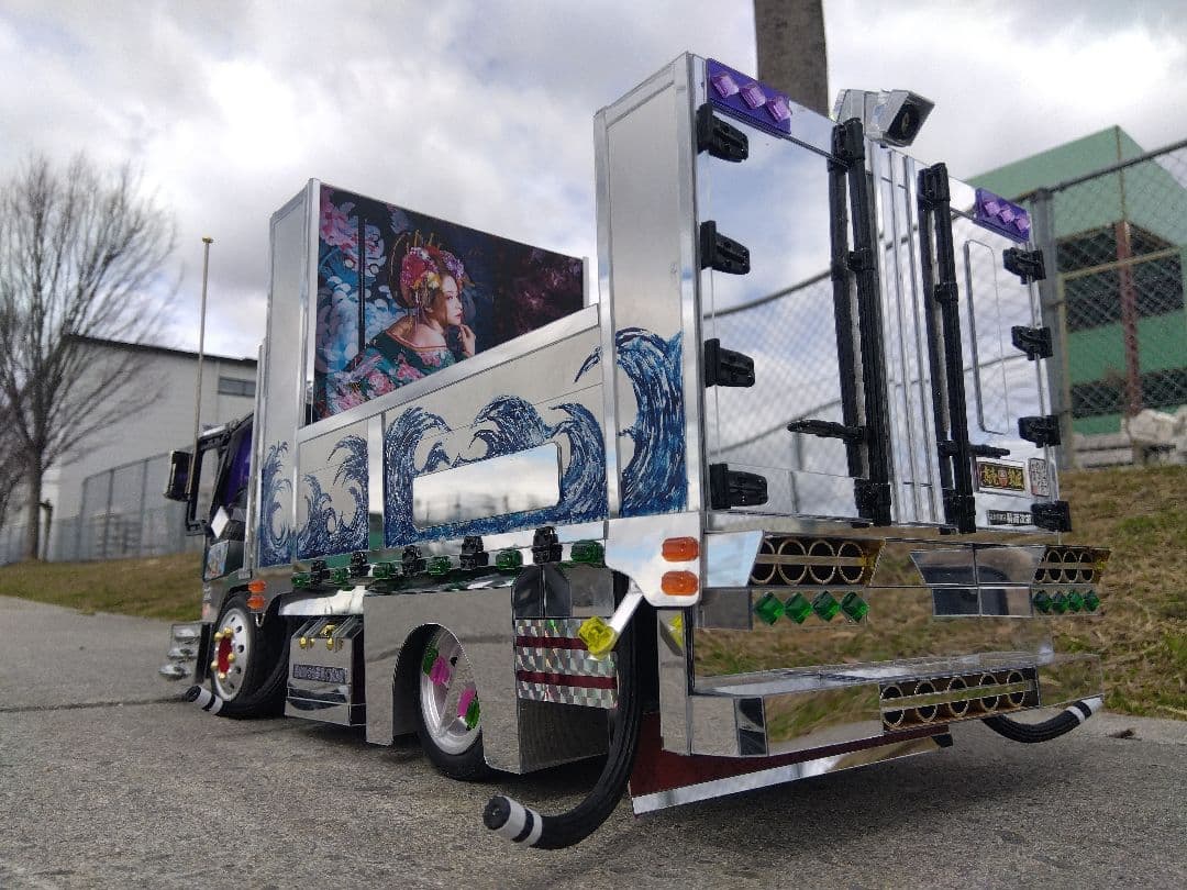 （本日取り下げます）ムネトラ模型　カクキャンター　２トン平ボディー