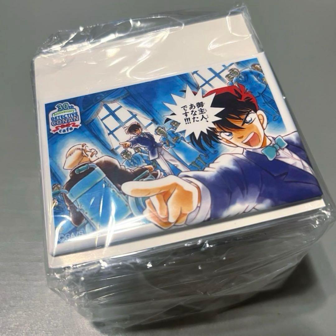 名探偵コナン連載30周年記念カフェ限定 スクエアバッジAB 全種コンプリート