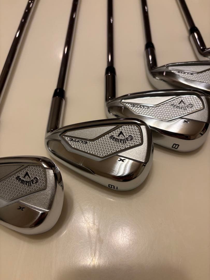 キャロウェイ エリートX ELYTE X アイアンセット スチールシャフト(S)