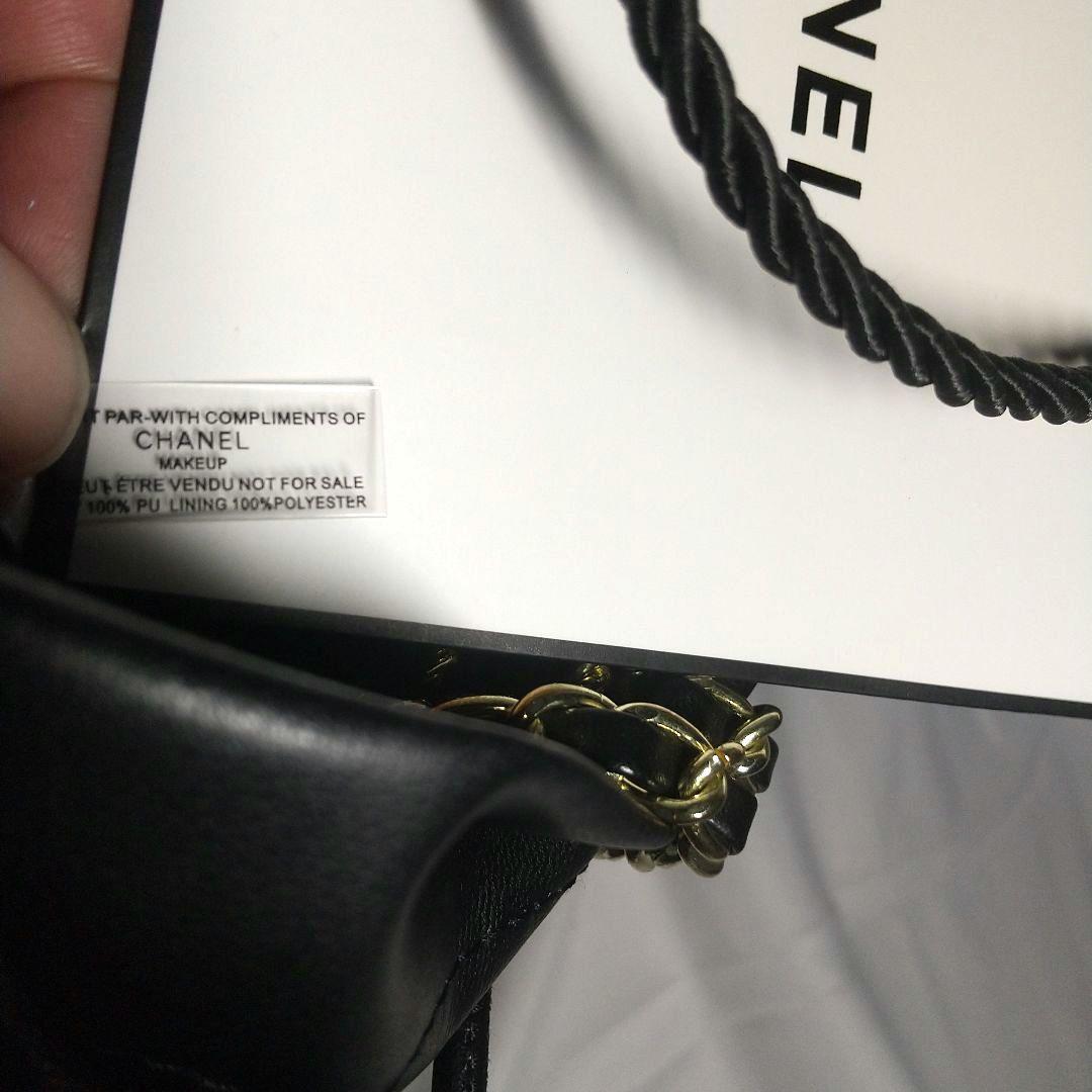 新品未使用CHANELチェーンショルダミニマトラッセ巾着VIP限定ノベルティ