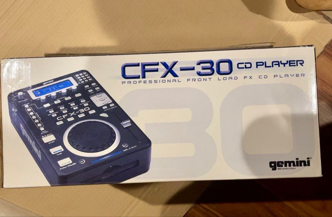 gemini CFX-30 CDプレーヤー　ジャンク品