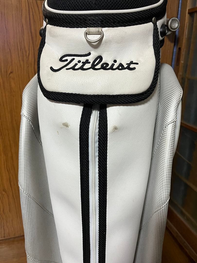 Titleist キャディバッグ ホワイト・ピンク
