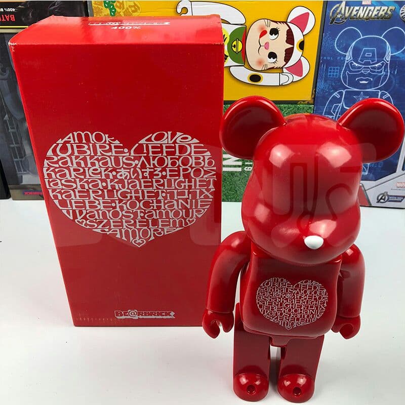 Kaws  400% bearbick Edison Chen暴力熊フィギュア