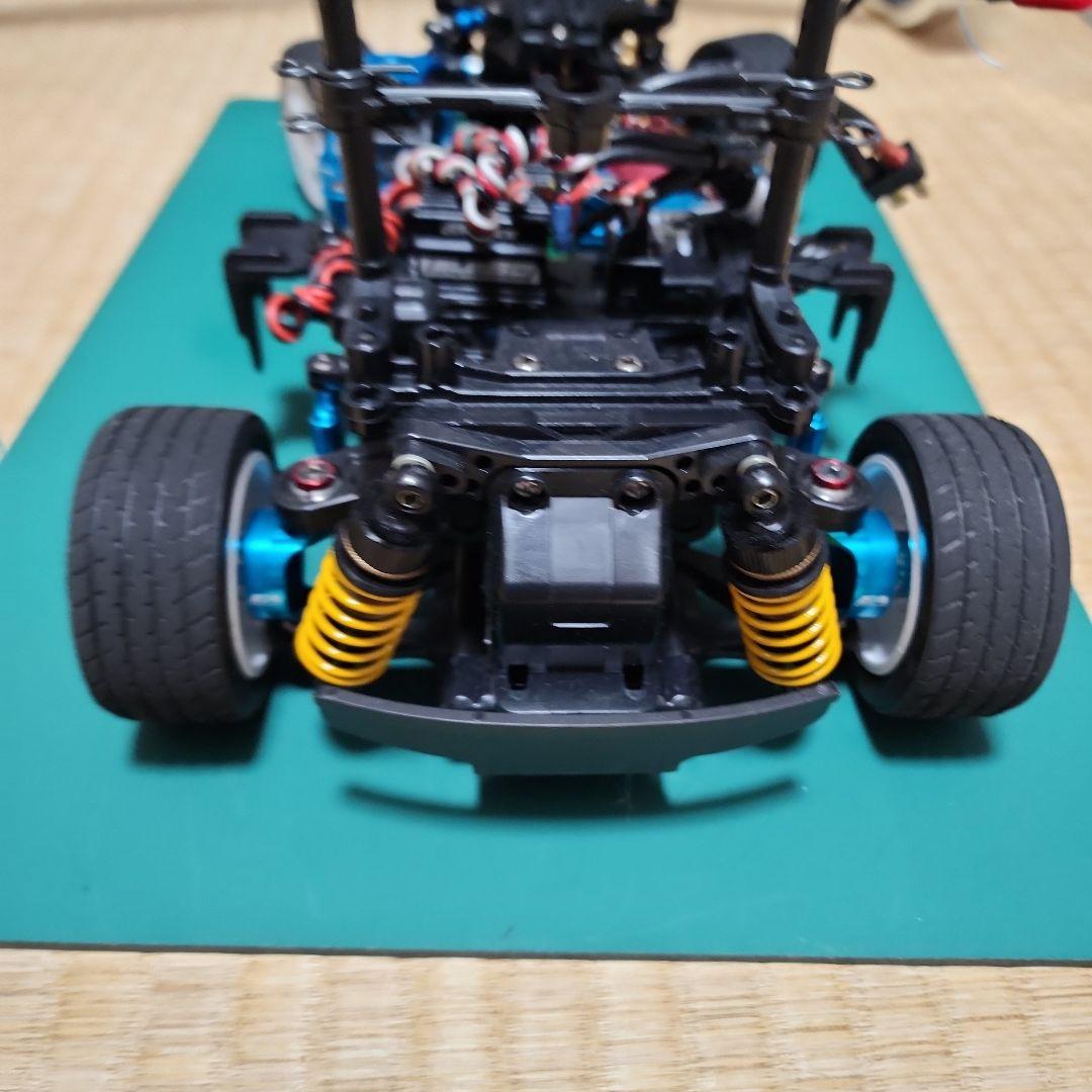 訳アリ(S寸専用)　タミヤMB01　イーグルパーツ多数 のメカ付き