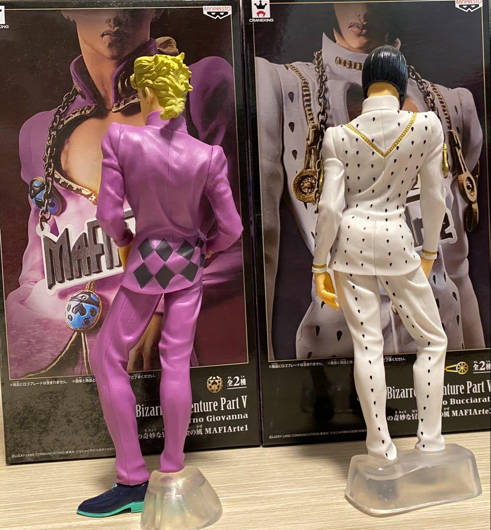 ジョジョの奇妙な冒険　MAFIArte　マフィアルテ　フィギュア　全7種
