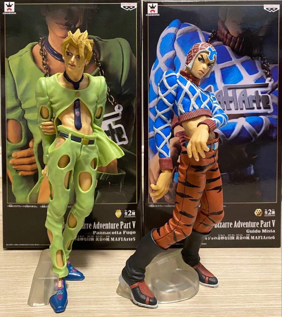ジョジョの奇妙な冒険　MAFIArte　マフィアルテ　フィギュア　全7種