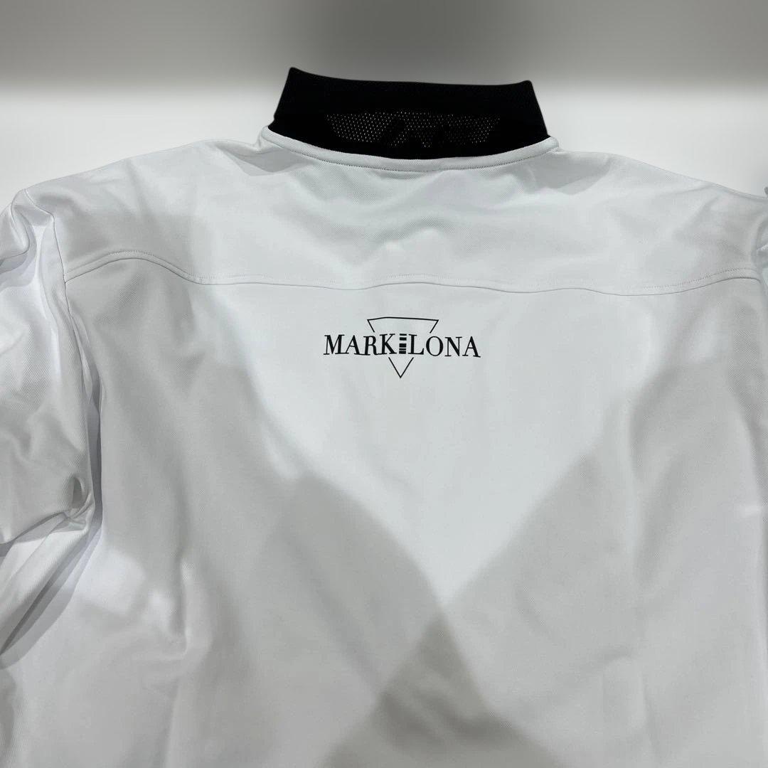 新品❤️MARK andLONA ポロシャツ ホワイト/ブラック