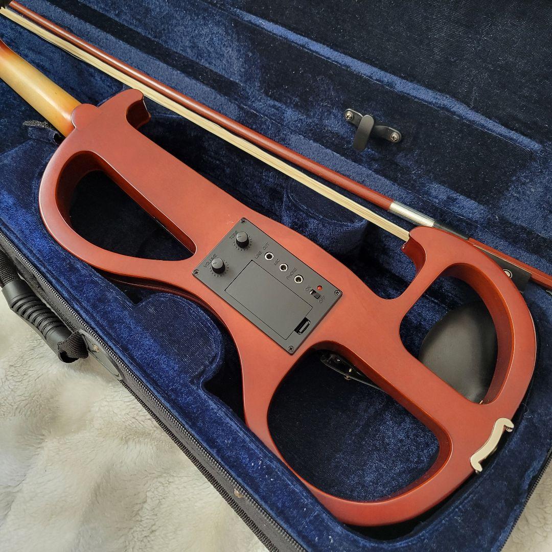 エレクトリック・ヴァイオリン(サイレント) ケース他付属品付