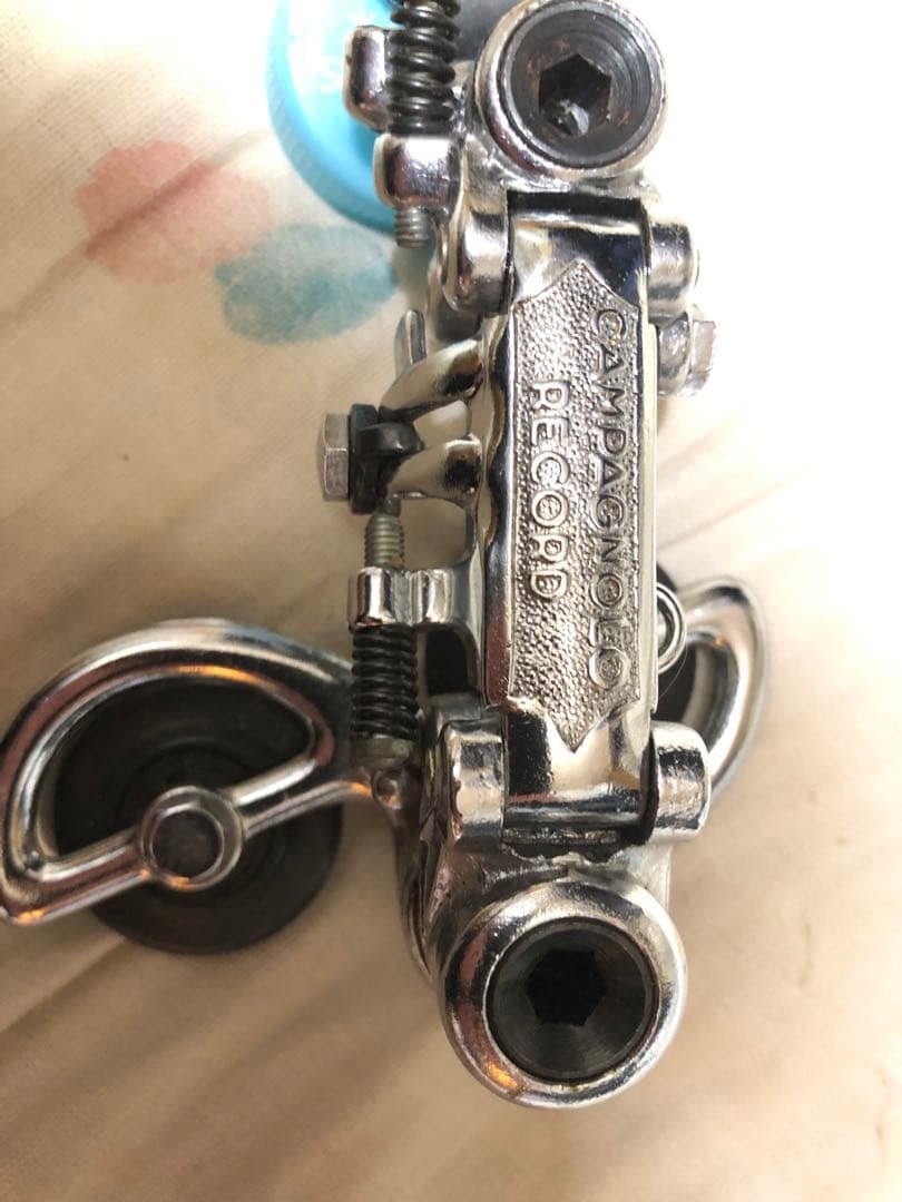 未使用品Campagnolo Record鉄 リアディレイラー