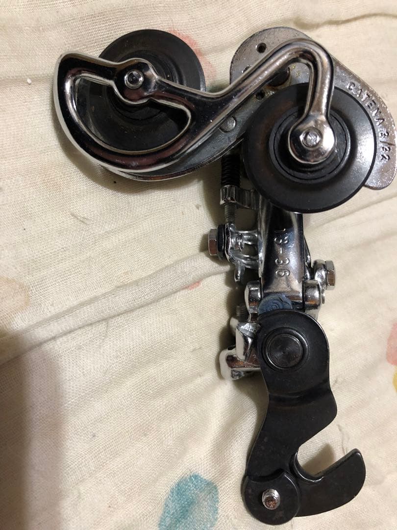 未使用品Campagnolo Record鉄 リアディレイラー