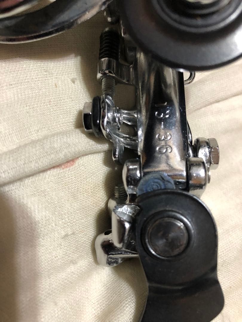 未使用品Campagnolo Record鉄 リアディレイラー