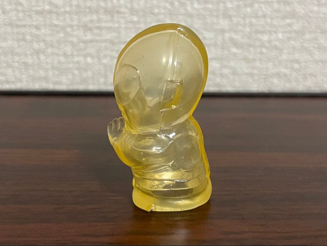 指人形 ウルトラマン クリア 透明 メーカ不明 パチ 無版権 試作品 約5cm