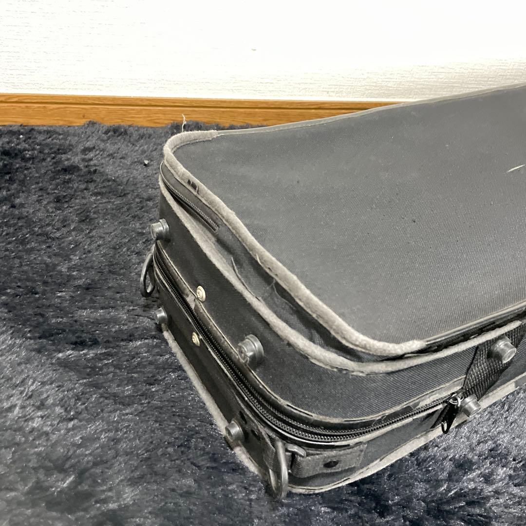 GEWA バイオリン用 ハードケース 4/4サイズ 弓4本収納可能