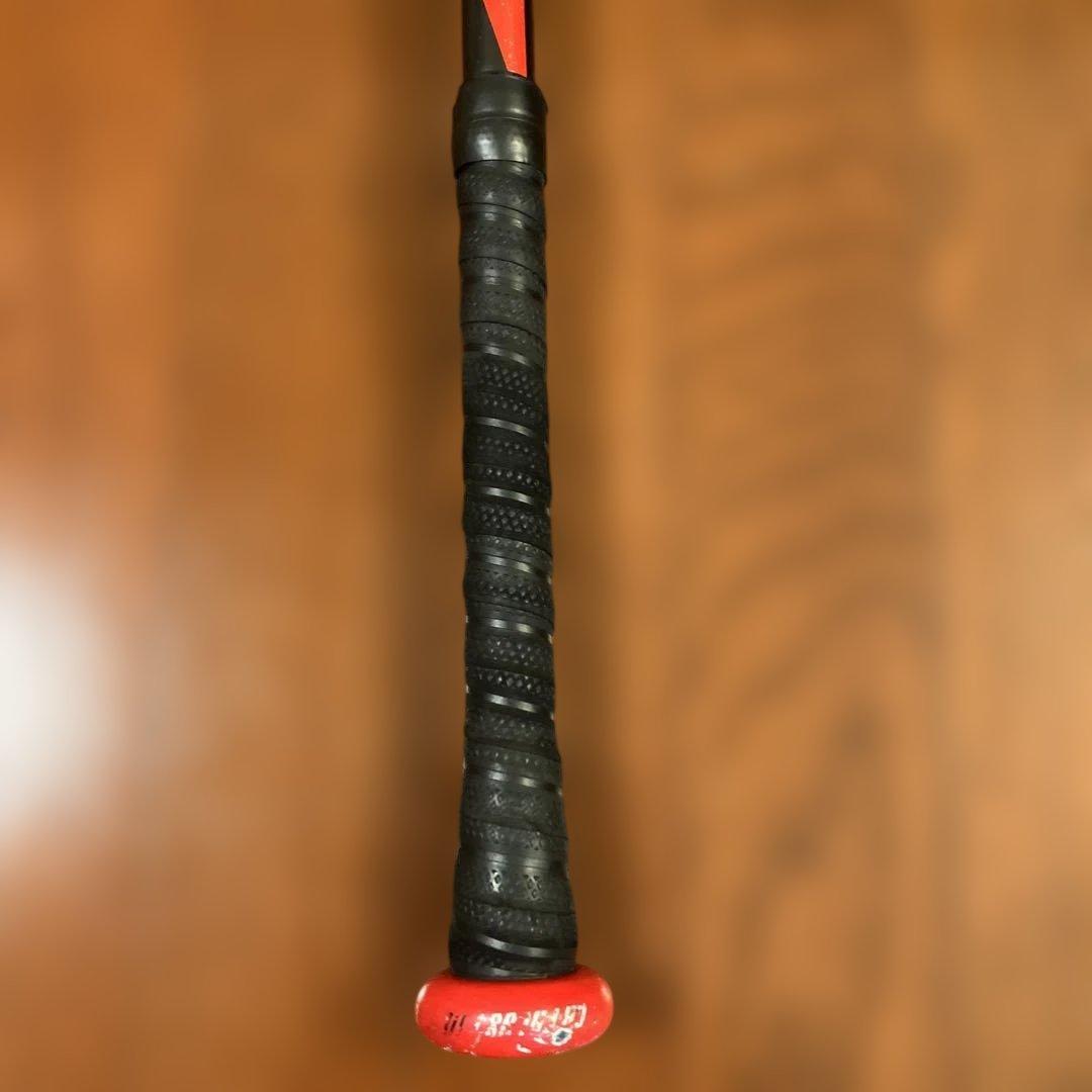 【本日限り】カタリストCATALYST3軟式バット 赤黒78cm ミドルバランス