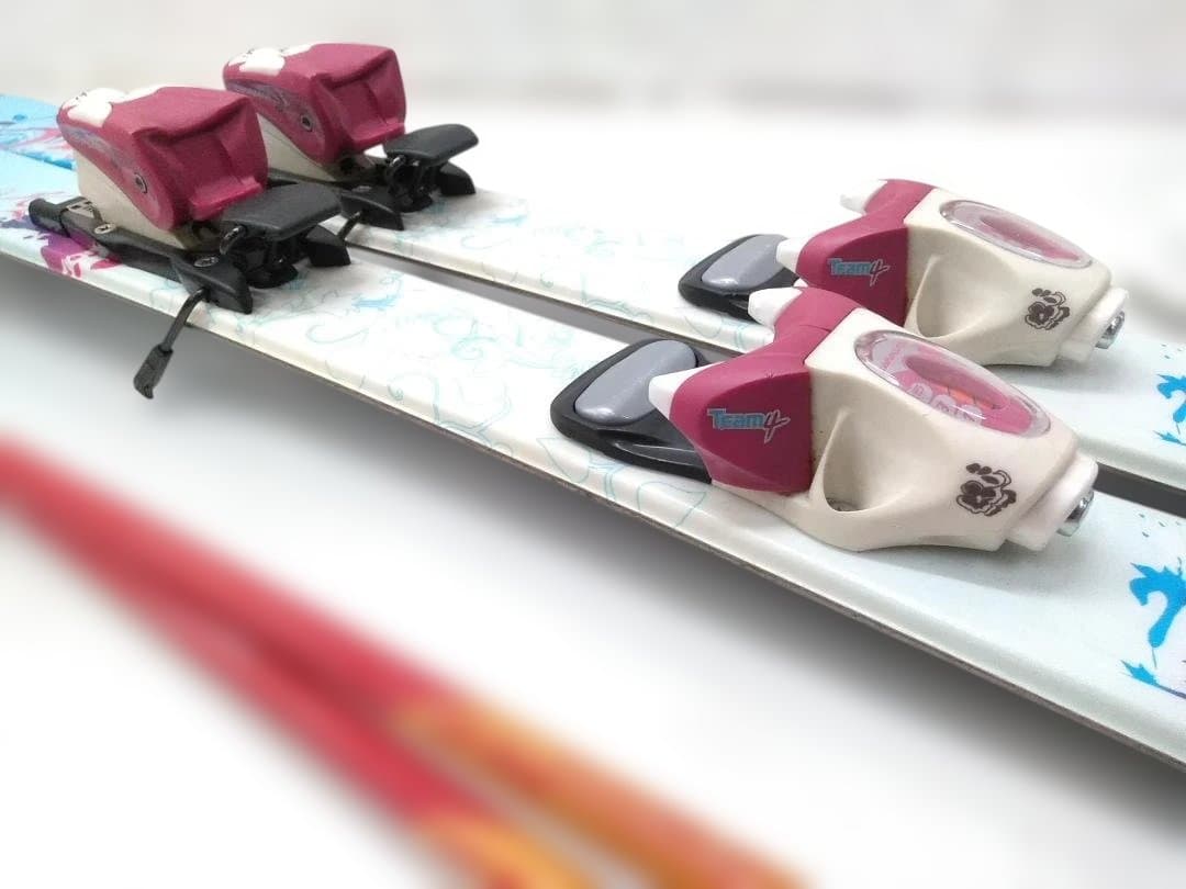 ジュニアスキー4点セット女の子 K2 125cm ブーツ ヘッド21cm