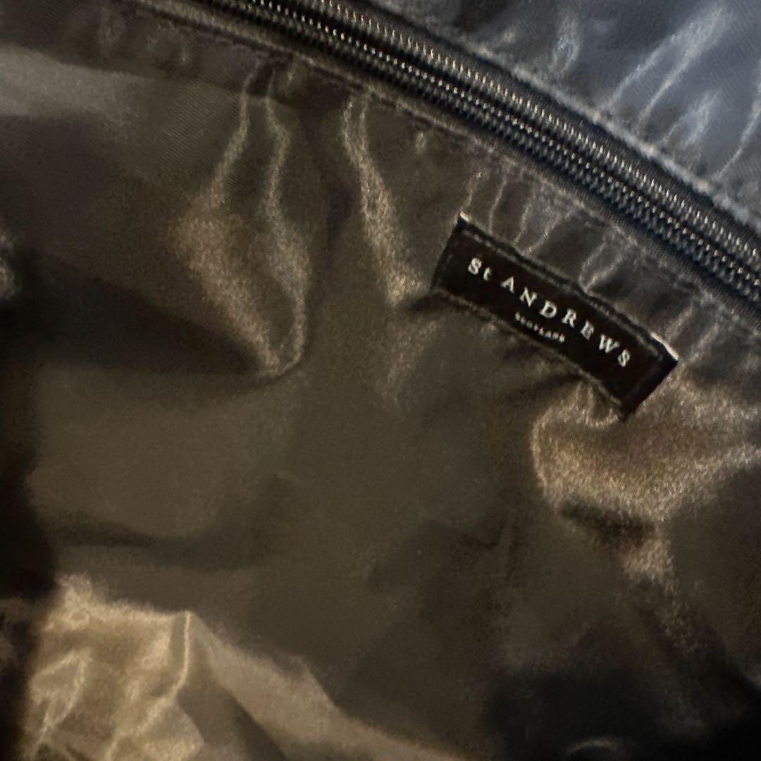 StANDREWS ロッカーバッグ　ボストン　黒　美品