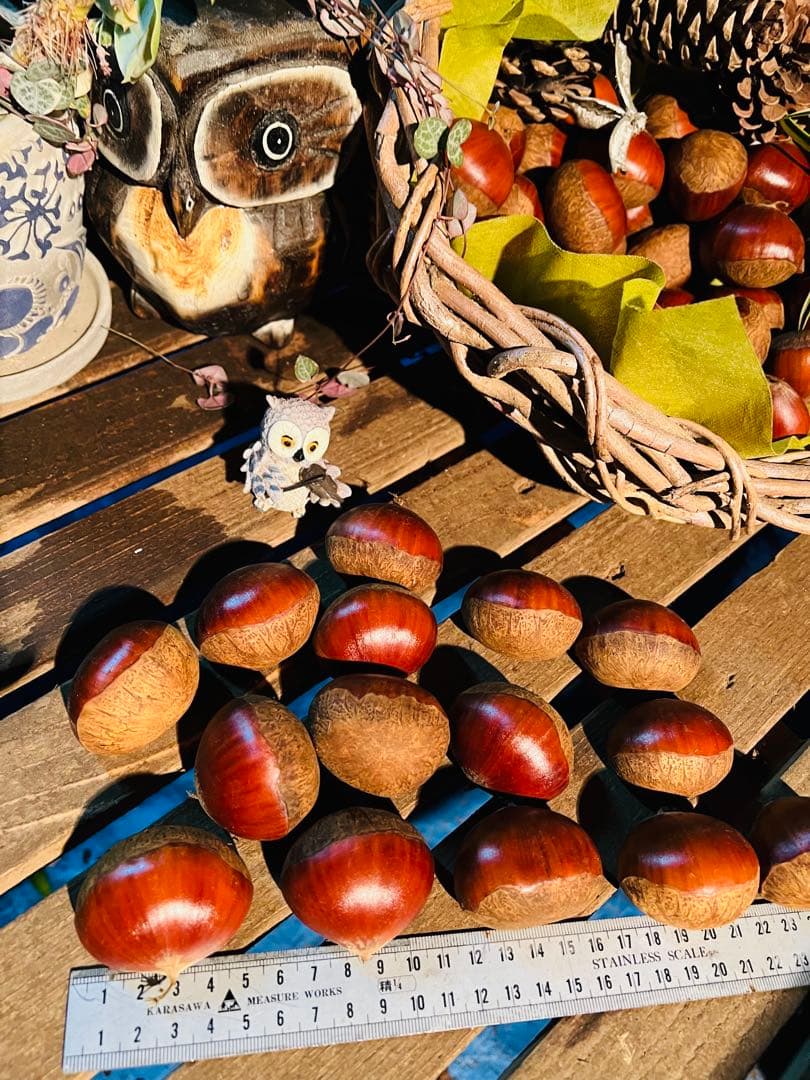 ★笠間の栗♪栗♪栗♪★15k 超★3L大粒混じりMix★業務用★皆でお得♪♪