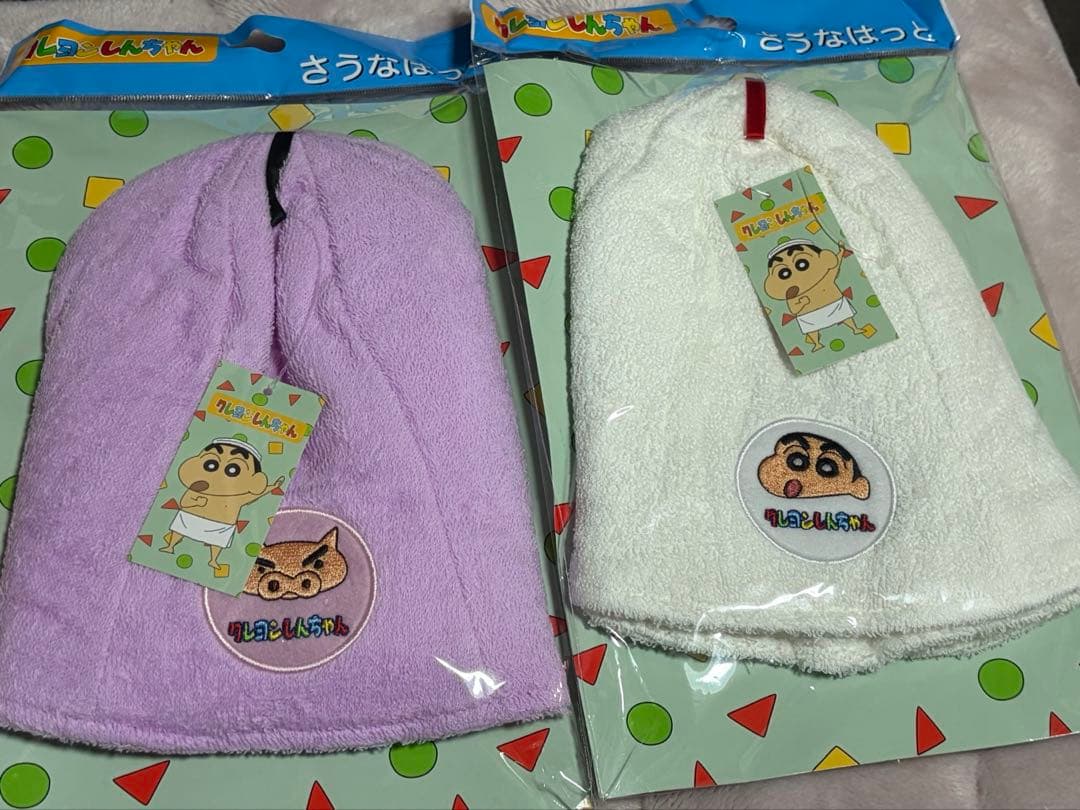 サウナハット クレヨンしんちゃん ぶりぶりざえもん 2セット