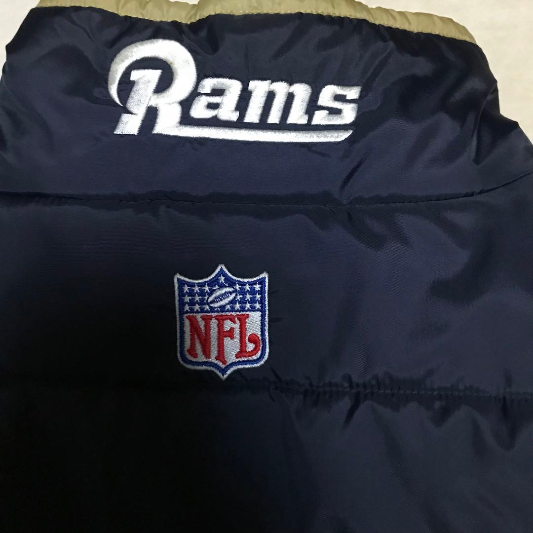 希少　リーボック×N F Lコラボ　ロサンゼルスラムズチームジャケット