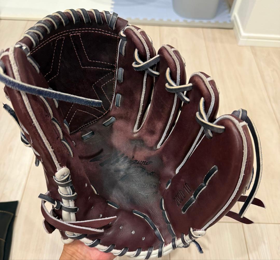 ミズノプロ軟式投手用グローブ