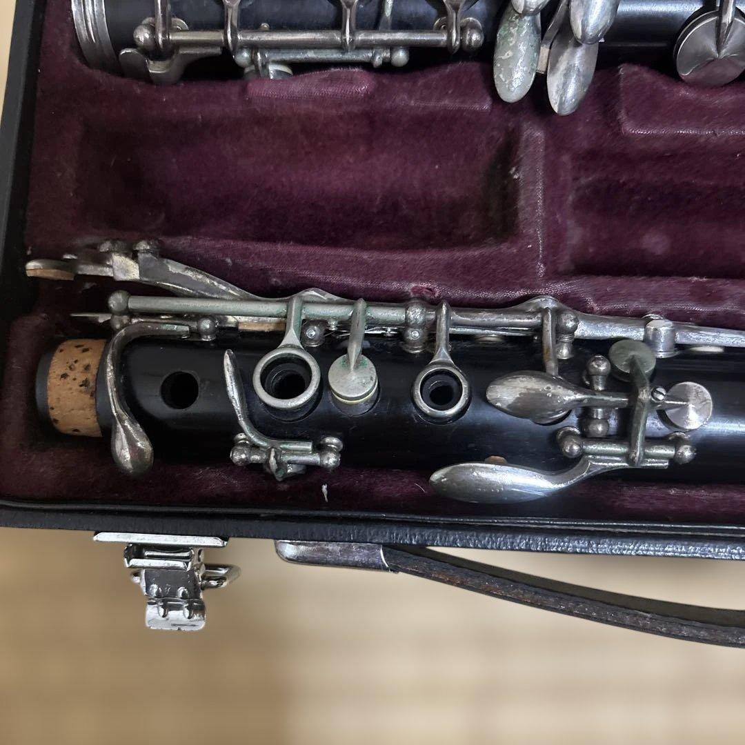 ジュピタークラリネットＪＣＬ９３１クラリネット本体 黒 ケース付きジャンク