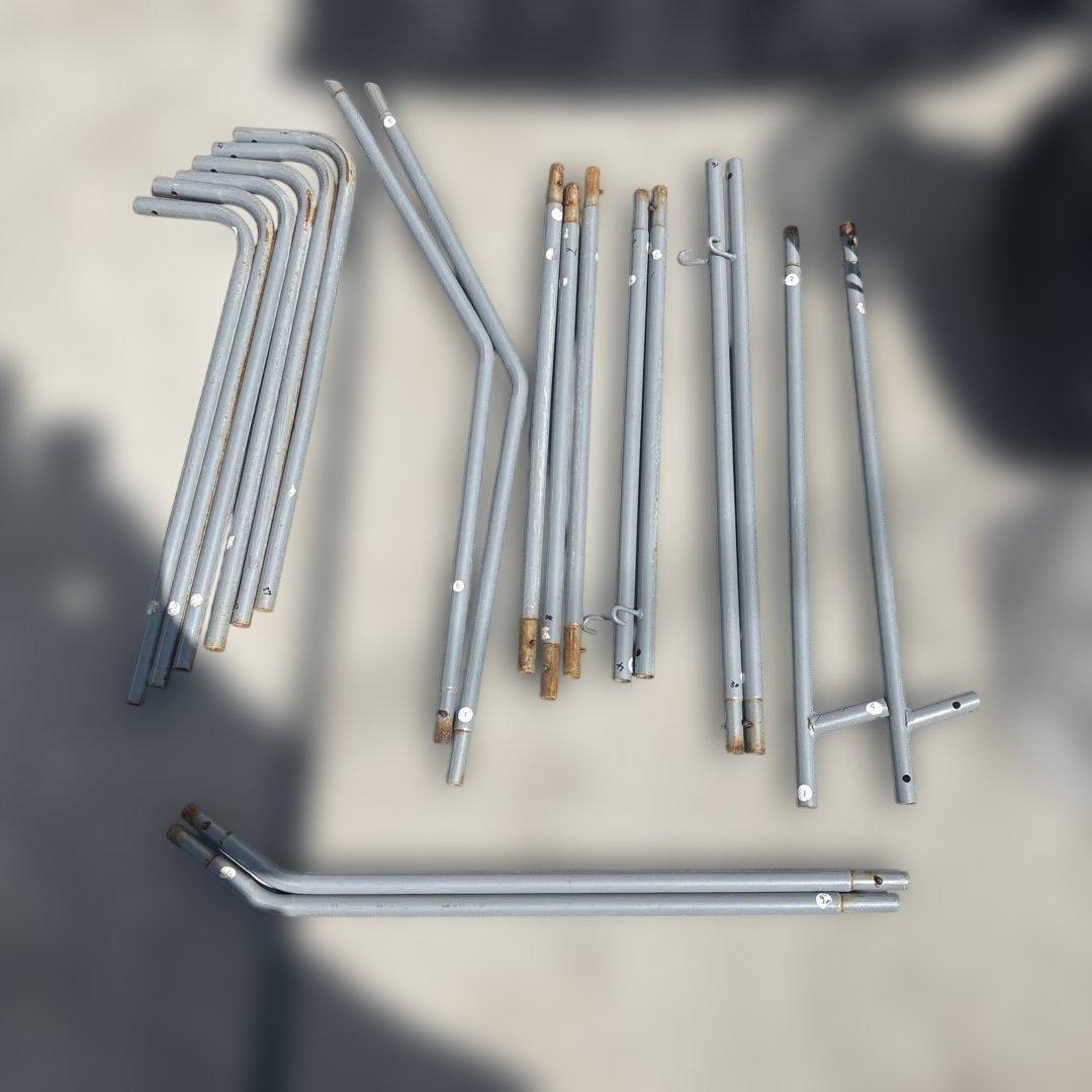 テニスネットセット フレームとメッシュネット