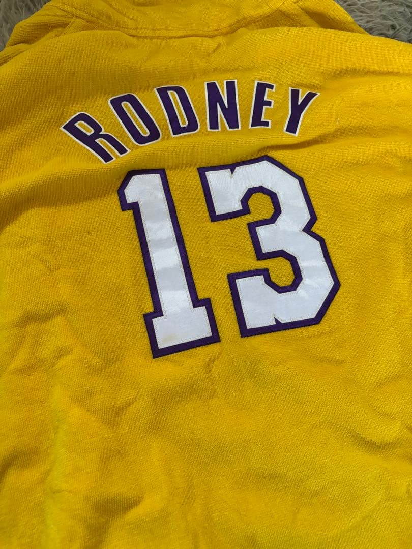 【希少】LAKERS イエローローブ 13