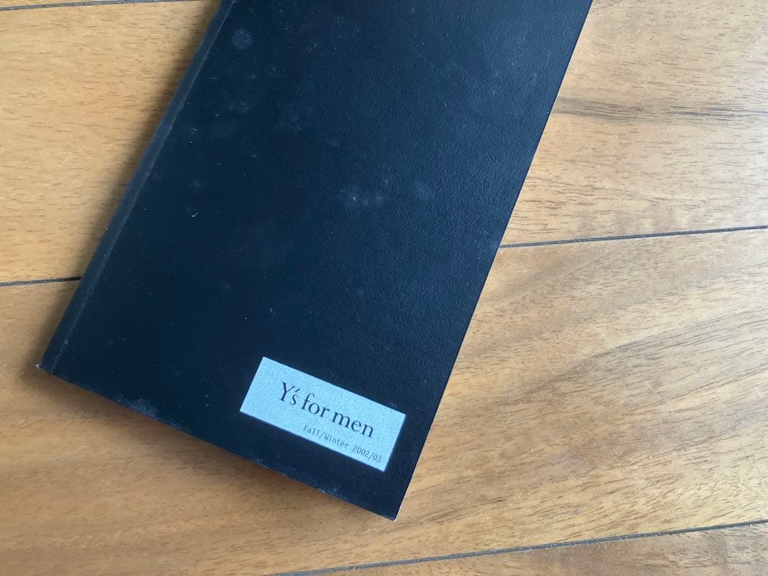 Y’s for men Yohji Yamamoto 手帳　写真　記念