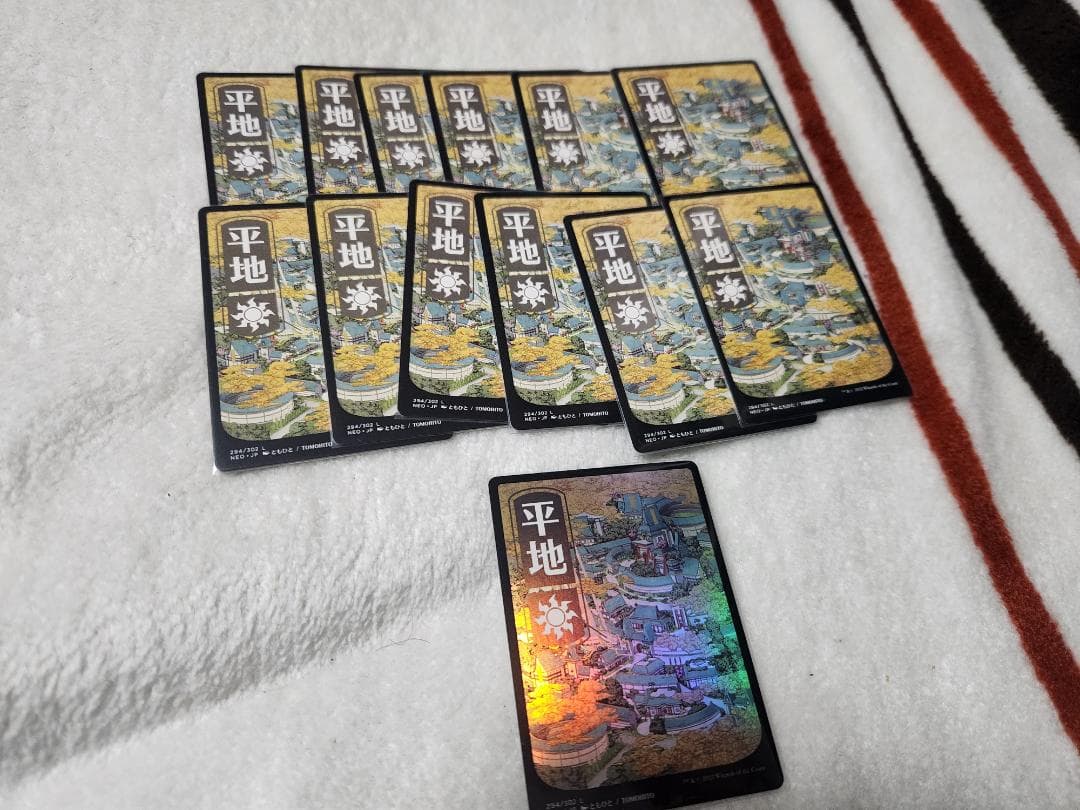 MTG☆浮世絵土地☆10種☆foil nonfoil込み80枚