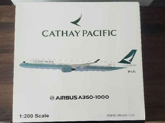 美品 WB 1/200 キャセイパシフィック航空 A350-1000