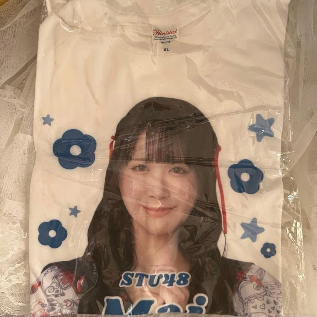 STU48 中村舞 サイン入り Tシャツ