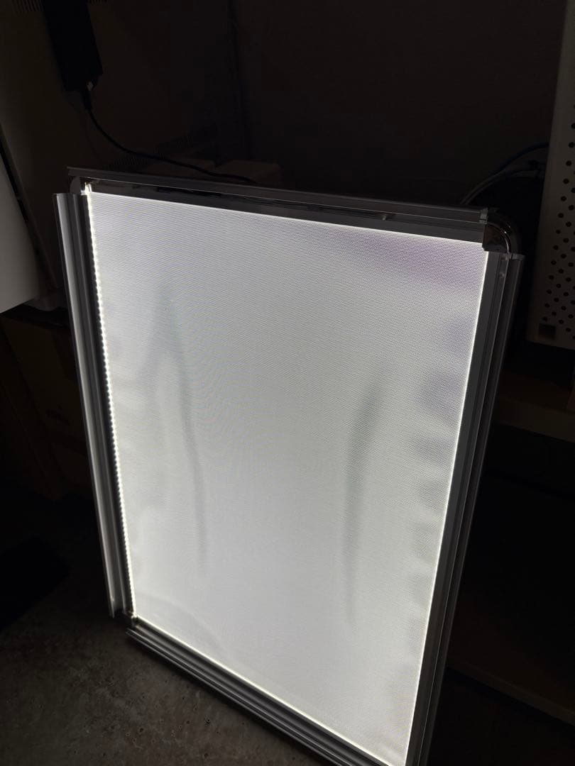 LEDポスターフレームメニュー看板 A1サイズ