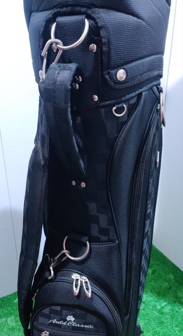 ◆希少キャスタータイプ良品◆Auld Classic　9インチキャディバッグ