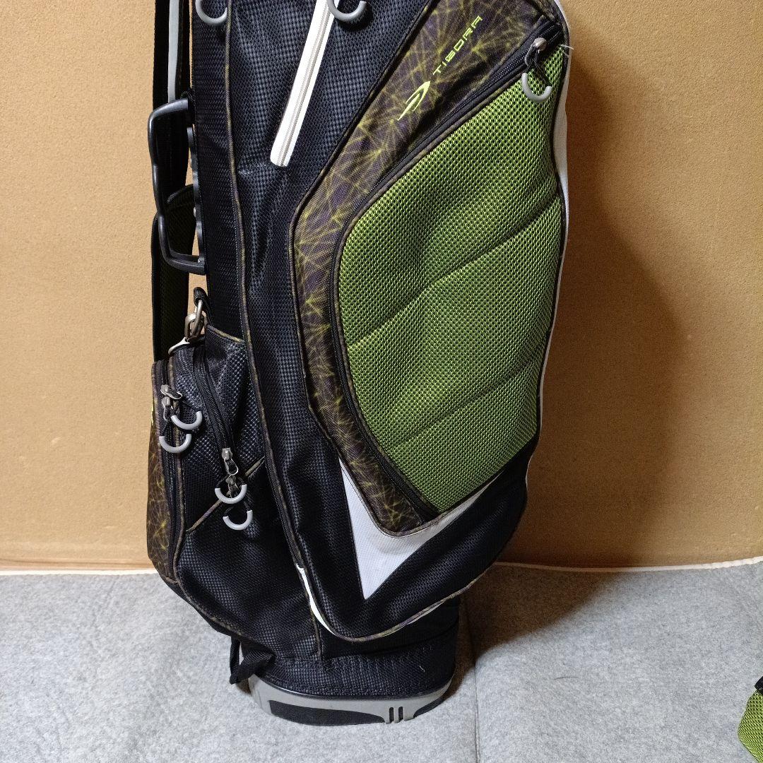 軽量TIGORA　分離スタンド付きゴルフバッグ・迷彩デザイン