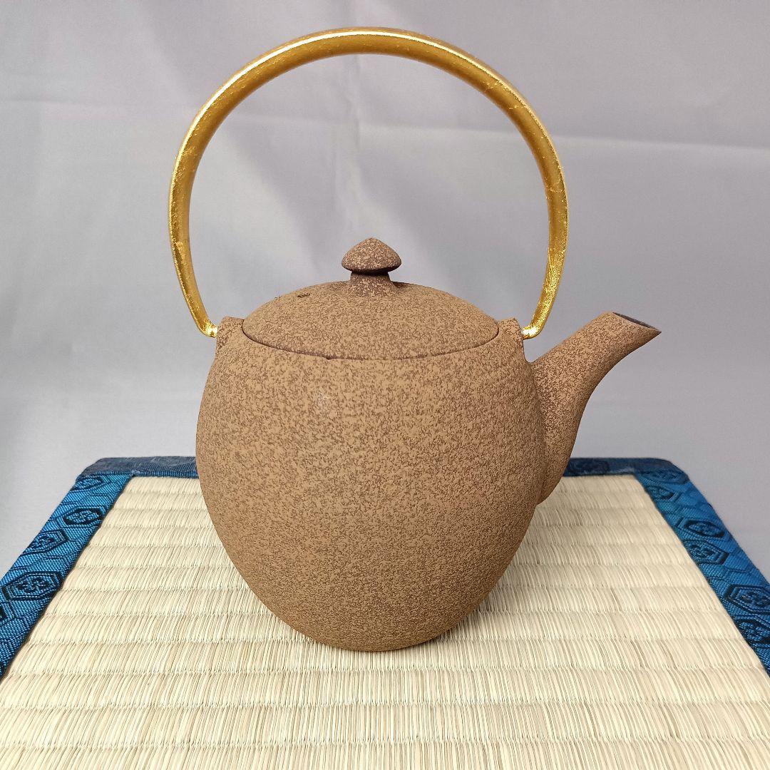 新品未使用 本金箔仕様 菊地保寿堂 WAZUQU 奥山清行 デザイン 和鉄急須