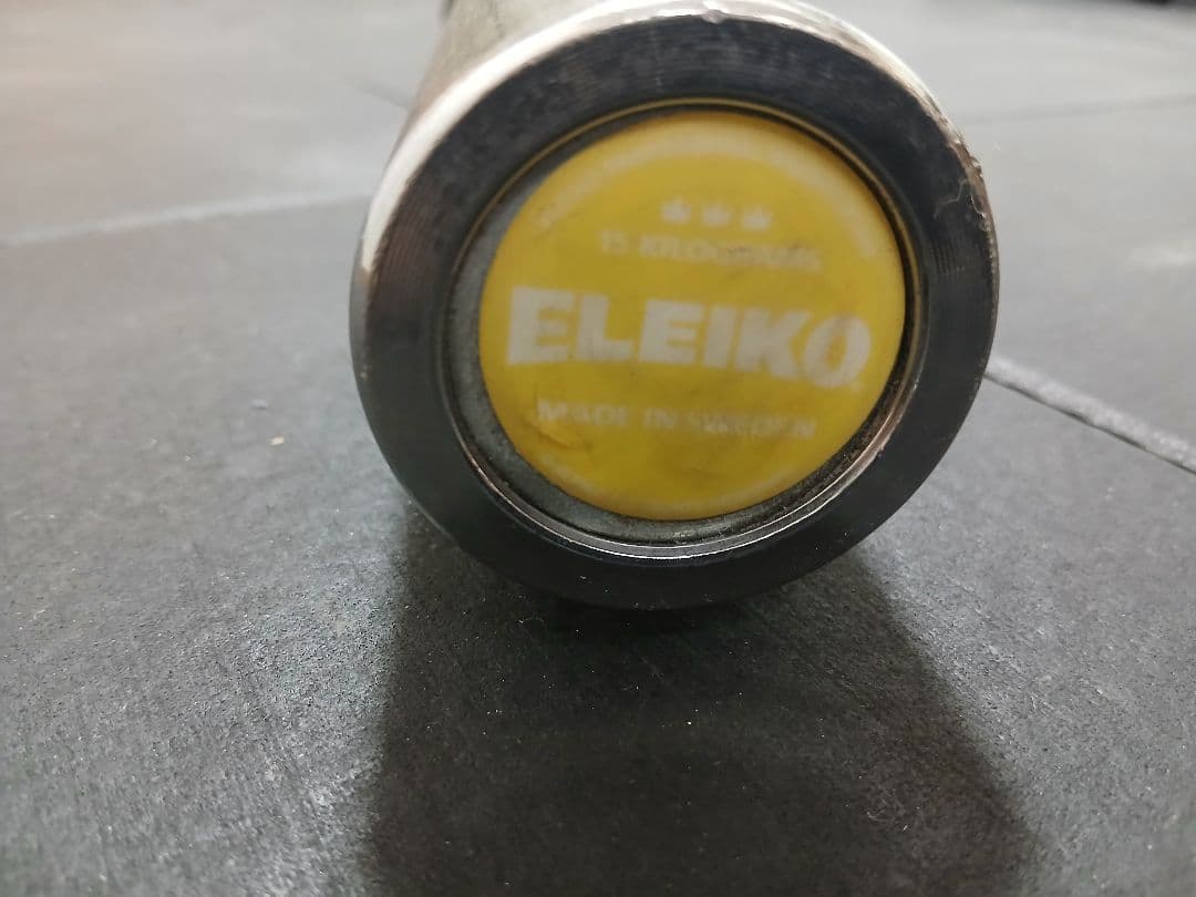 ELEIKO ウェイトリフティング コンペティションバー 15kg IWF公認品