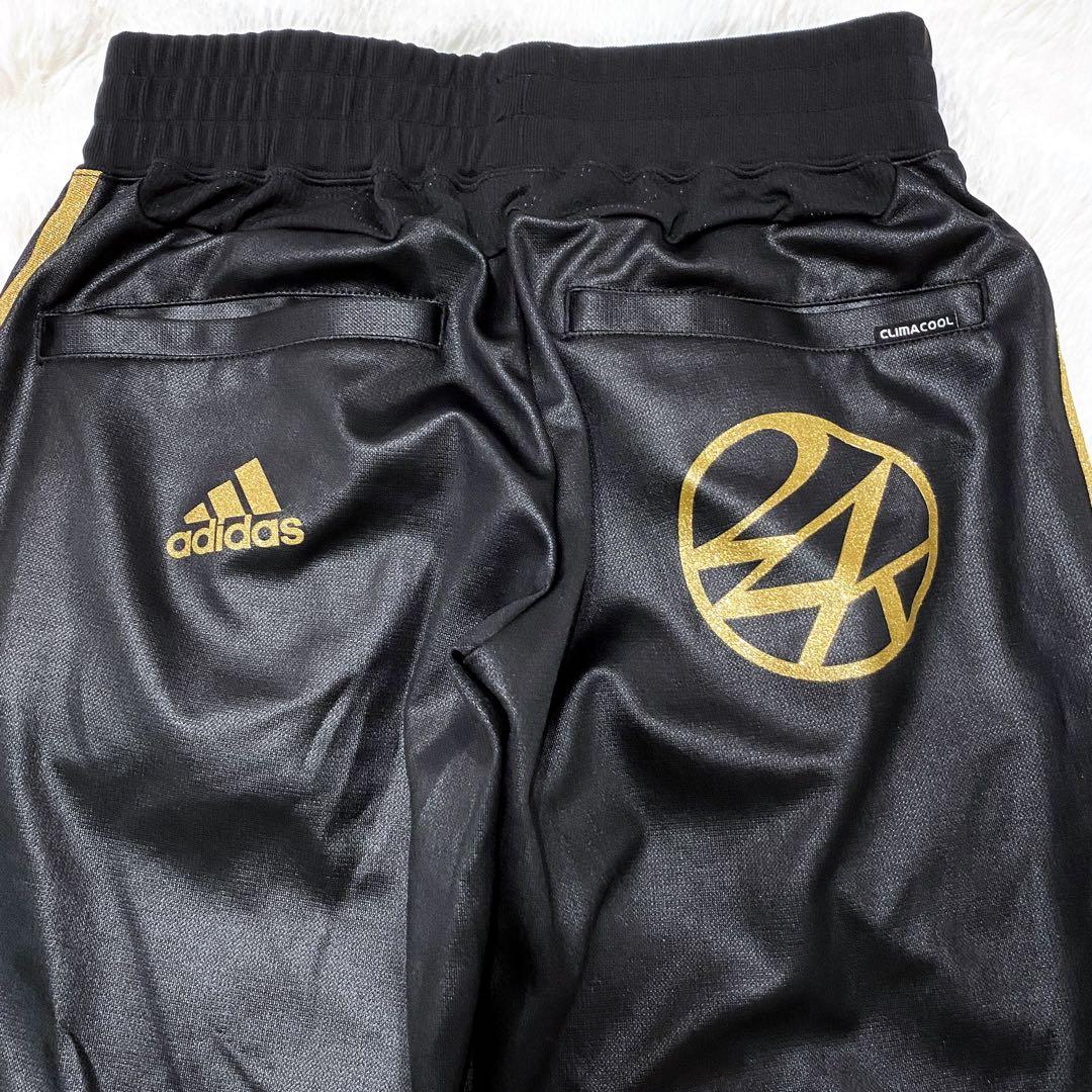 【試着のみ】adidas × 24Karats ポーチ付 ジャージ 2XS