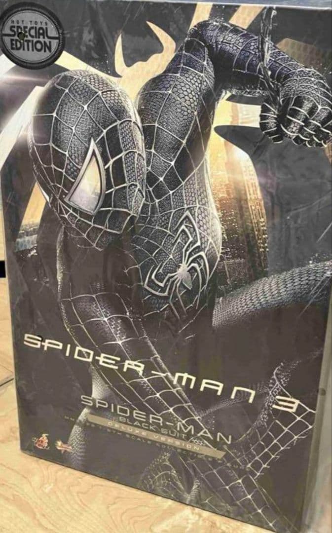 ホットトイズ スパイダーマン3 ブラックスーツDX版 ボーナスアクセサリー付き