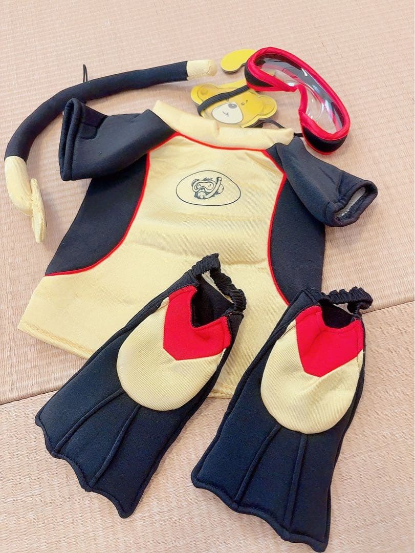 ビルドベア:コスチューム:服:ダッフィー :セット:大谷:ぬいぐるみ