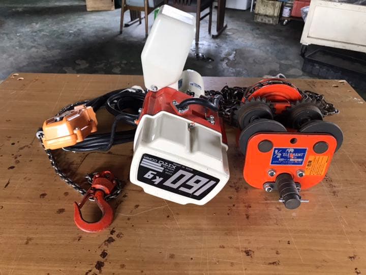 KITO 電動チェーンブロック160キロ