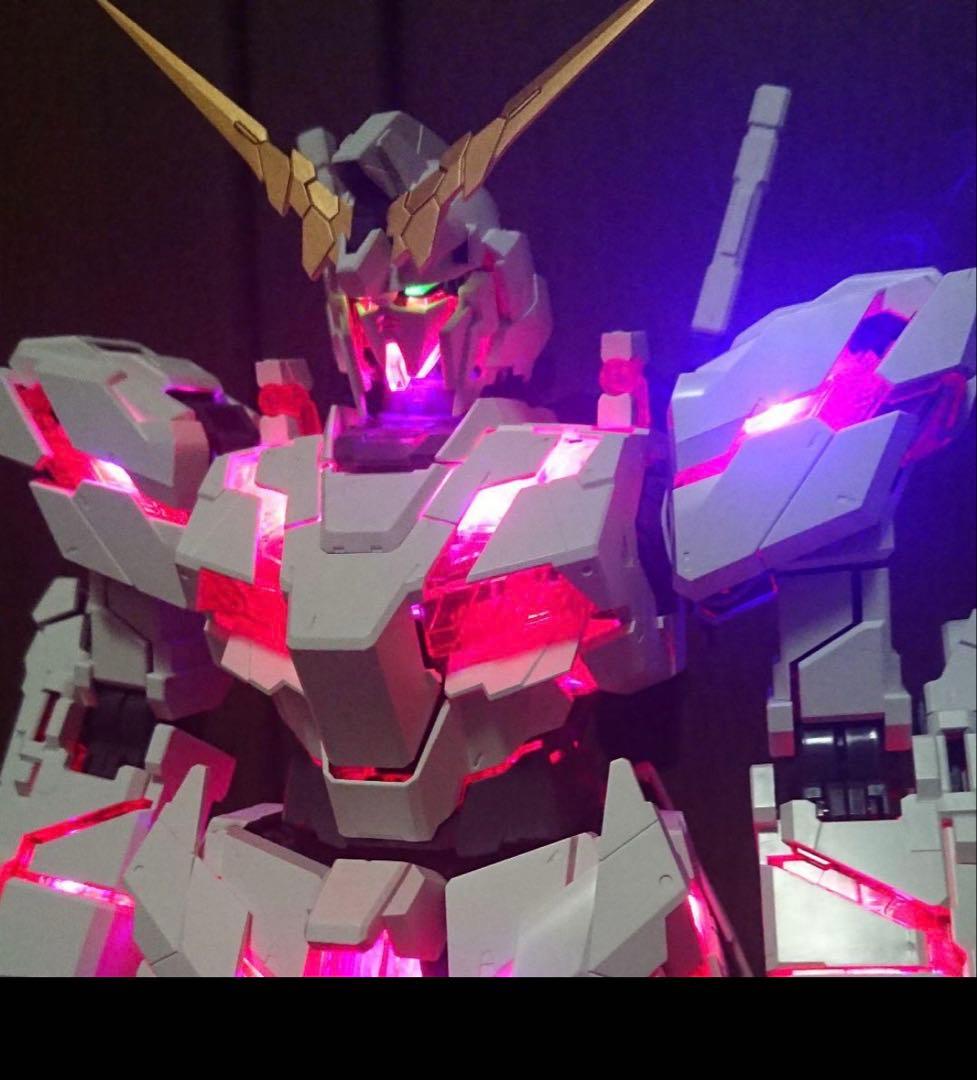 即日発送 PG ユニコーンガンダム LED付き ジャンク クスィー