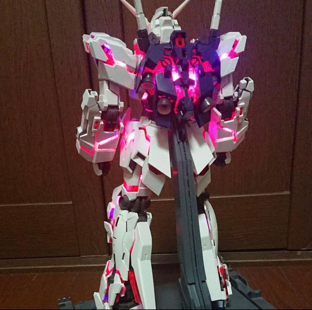 即日発送 PG ユニコーンガンダム LED付き ジャンク クスィー